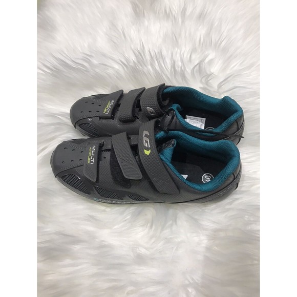Louis Garneau Multi Airflex HRS-80 Cycling Shoes  Black Teal Mens 7.5 wm 9 EU40 main image 4